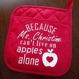 Personalized pot holders! Last day!!